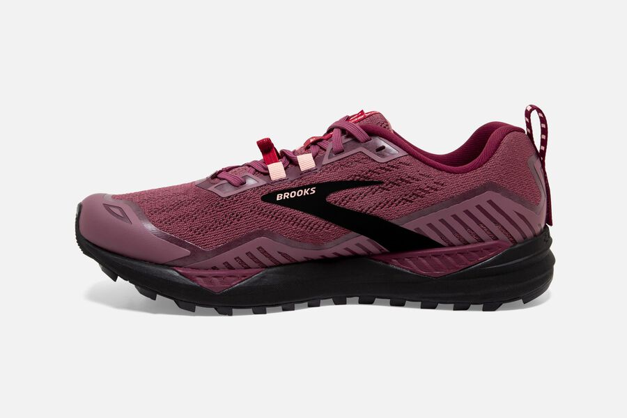 Brooks Cascadia 15 Trail Loopschoenen Dames - Bordeaux - 076518BKZ